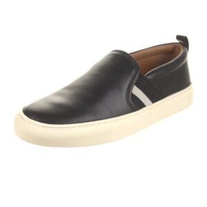 Bally Black Leather Sneakers